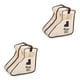 thumbnail image 1 of Ounissouiy Bolsa reutilizable para botas, almacenamiento con cremallera, protector de dormitorio debajo de la cama, suministros, bolsa a prueba de Beige S 2Conjunto, 1 of 6