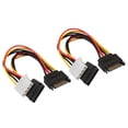 thumbnail image 1 of Adaptador de Cable Baoblaze 2Paquete de 15 Pines Cable SATA macho a hembra, 1 of 6