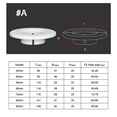 thumbnail image 2 of Cover Rosettes Cover Rosette Cable Entry Cable Passage 40-80mm Hole Cover, 2 of 7