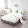 thumbnail image 5 of spefrowx Cue Sea Dolphin Queen Bedding for Teens, Lime Seashell Coral Starfish Bedding Comforter Set Queen, Polka Dot Reversible, 7pcs, 5 of 6