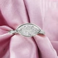 thumbnail image 4 of solitaire jewels 1.5CT East West Bezel Set Marquis Moissanite Engagement Ring For Women, 18K White Gold, 4 of 9