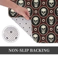 thumbnail image 6 of Pofeuu Skulls And Red Eyeballs Print Flannel Doormats Rug16"x24"Rug Washable Doormats Indoor Outdoor Rugs for Layered Front Door Mats, Porch, Kitchen, Entryway, 6 of 7