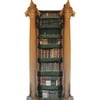 SP12839 Paris Column Elegant Library Book Shelf Cardboard Cutout Standee Standup