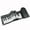 Black, variant on Black 49 Keys Roll Up Piano Portable Electronic Keyboard Soft Silicone Music Instrument With Headphone Jack Kids Black Version