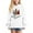 White, variant on Cozy Girls Christmas Hoodie Festive Holiday Sweater with Unique Xmas Tree Prints Merry Xmas Pullover for Girls