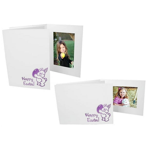 Easter Bunny Event 4x6 Horizontal Photo Folders (25 Pack)