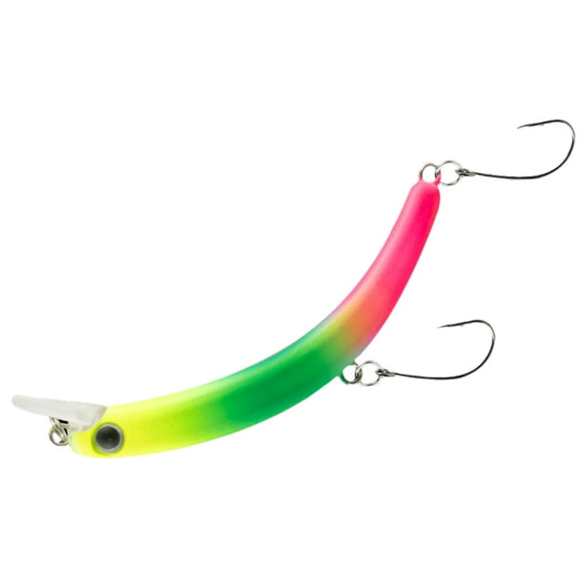 Leurre de Pêche Sculpté Minnow de 6,3 Cm/4 g avec Hameçons à Langue, Lancer Long, Appât Artificiel en Plastique Coulant, Accessoires de Pêche pour Truite, Bar, Eau Douce et Eau Salée