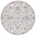 thumbnail image 2 of SAFAVIEH Bel Air Milford Abstract Polyester Area Rug, Beige/Gray, 6'7" x 6'7" Round, 2 of 11