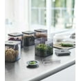 thumbnail image 2 of Yamazaki Home Vacuum-Sealing Food Container - Two Styles, Black, Polypropylene, Tongs, 500ml, Airtight, Dishwasher Safe, Lid, No Assembly, 2 of 7