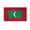 3x5 ft Nylon Flag, variant on AGAS Maldives Flag 3x5 ft Double Stitched Hem 100% Polyester Metal Grommets Indoor Maldives National Flag