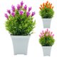 thumbnail image 4 of Gwong Decoración hogareña Flor de lirio artificial Bonsai Garden DIY Disposición de la fiesta de bodas Decoración de escritorio Gwong 21033993, 4 of 7