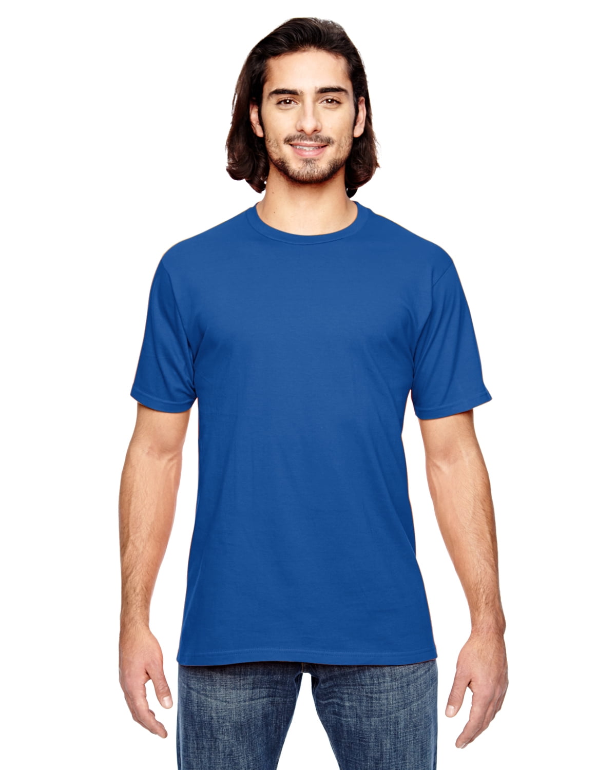 Anvil - The Anvil Lightweight T-Shirt - NEON BLUE - S - Walmart.com ...