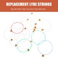 thumbnail image 2 of IFANLANDOR 15Pcs Harp String Set Assorted Color Lyre Replacement Strings for Instrument Parts, 2 of 8