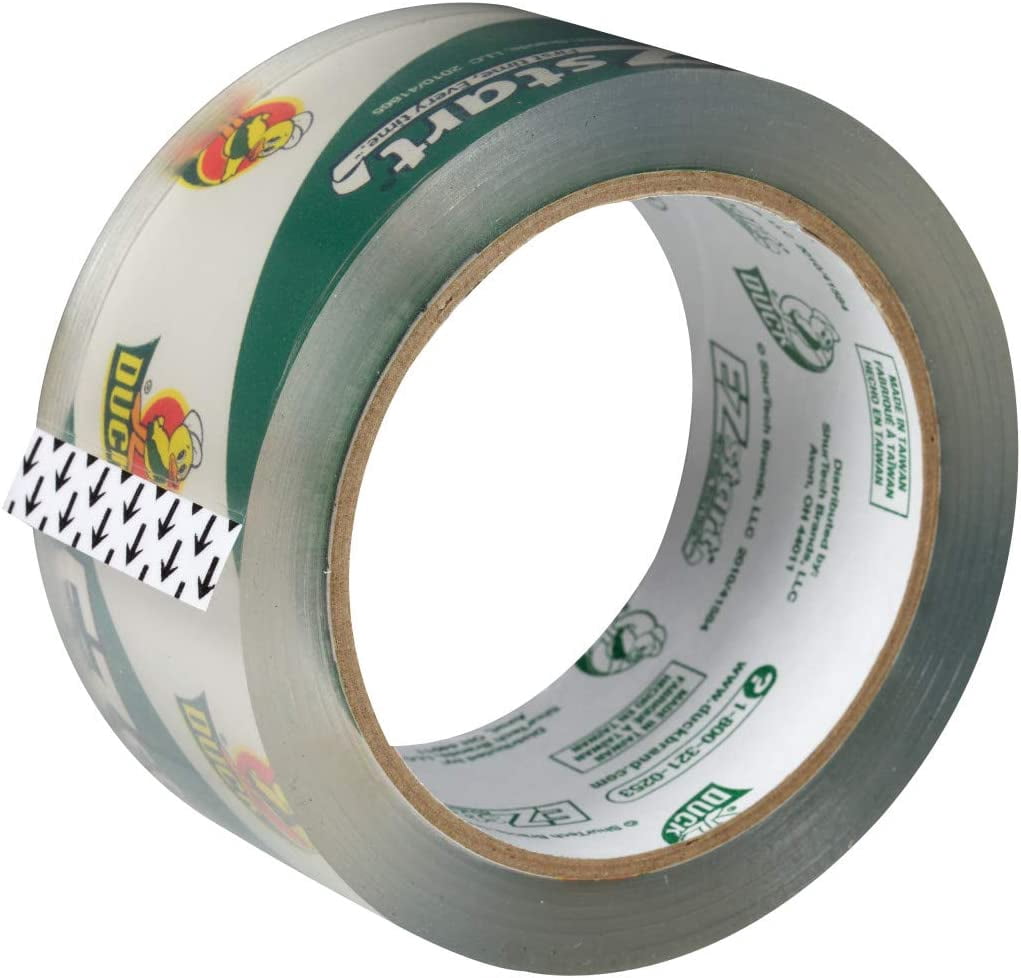 Brand EZ Start Packing Tape Refill, 4 Rolls, 1.88 Inch x 54.6 Yard, Clear (280068)
