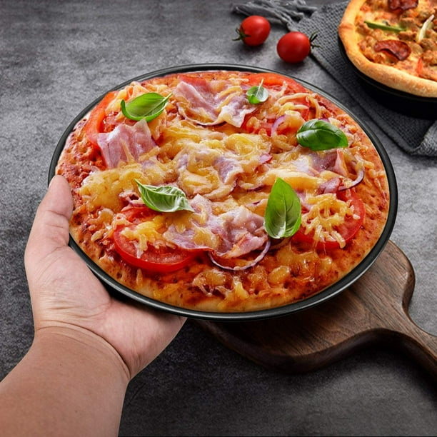 Plaque à pizza rectangulaire perforée extensible 37 à 52 x 33 cm