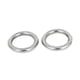 thumbnail image 2 of 20mm X 3mm Stainless Steel Webbing Strapping Welded O Rings 5 Pcs, 2 of 3