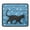 Black Cat Wood Grain Paw, variant on ZIATUBLES Washing Machine Top Dust Cover Anti-Scratch Top Protector Pad for Laundry Room Versatile Home Kitchen Decor Accessories, 24 x 19.7 Inch, Horse Butterfly Sunflower