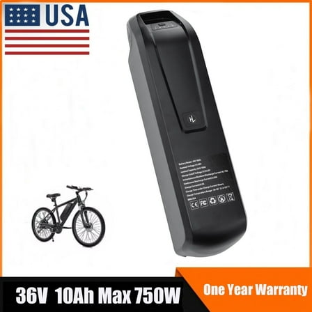 36V Power Pack 750 1000 Watt E Bike Battery Frame Mount ebike Trek EMTB Bicycle