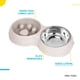 thumbnail image 4 of Tazon Entrenador Plato alimentacion lenta Bebedero Comedero beige 6.49 pulg Poli Pets PP-TPCLBBL, 4 of 7