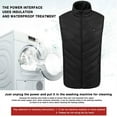 thumbnail image 5 of UKAP Electric USB Winter Heated Warm Heating Coat Jacket Clothing Coat Vest for Men and Womens, Electric Mobile Heated Winter Warming Unisex Vest Adjustable Heated Clothing for Winter-sport, 5 of 10