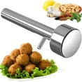 thumbnail image 2 of Agiferg Falafel Scoop Maker,304 Stainless Steel Best Falafel Maker Scoop Restaurant Style Meat Ball Maker, 2 of 7