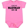 thumbnail image 3 of Inktastic I Love My Mawmaw with Arrow Boys or Girls Baby Bodysuit, 3 of 5