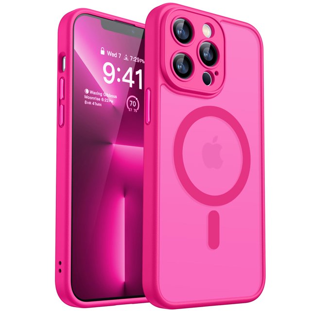 Funda magnética CANSHN compatible con iPhone 13 Pro Max