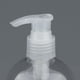 thumbnail image 4 of 2 botellas vacías de plástico para champú y acondicionador, rellenables y con dispensador de crema. Bomba transparente de 350ml, 4 of 9