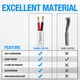 thumbnail image 4 of Marine Wire NAOEVO, calibre 16, dúplex, 16 AWG, PVC trenzado, 30 pies, 4 of 6