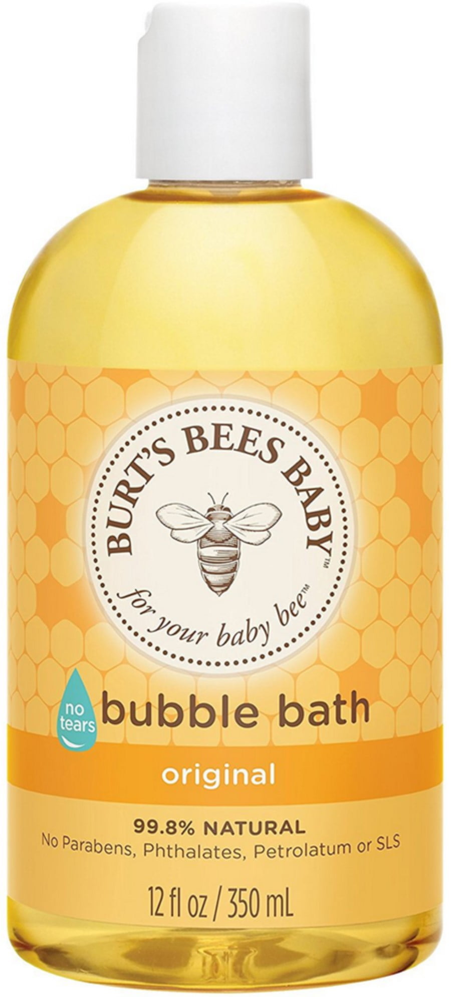 Burt's Bees Baby Bee Tear Free Bubble Bath, 12 oz (Pack of 3)