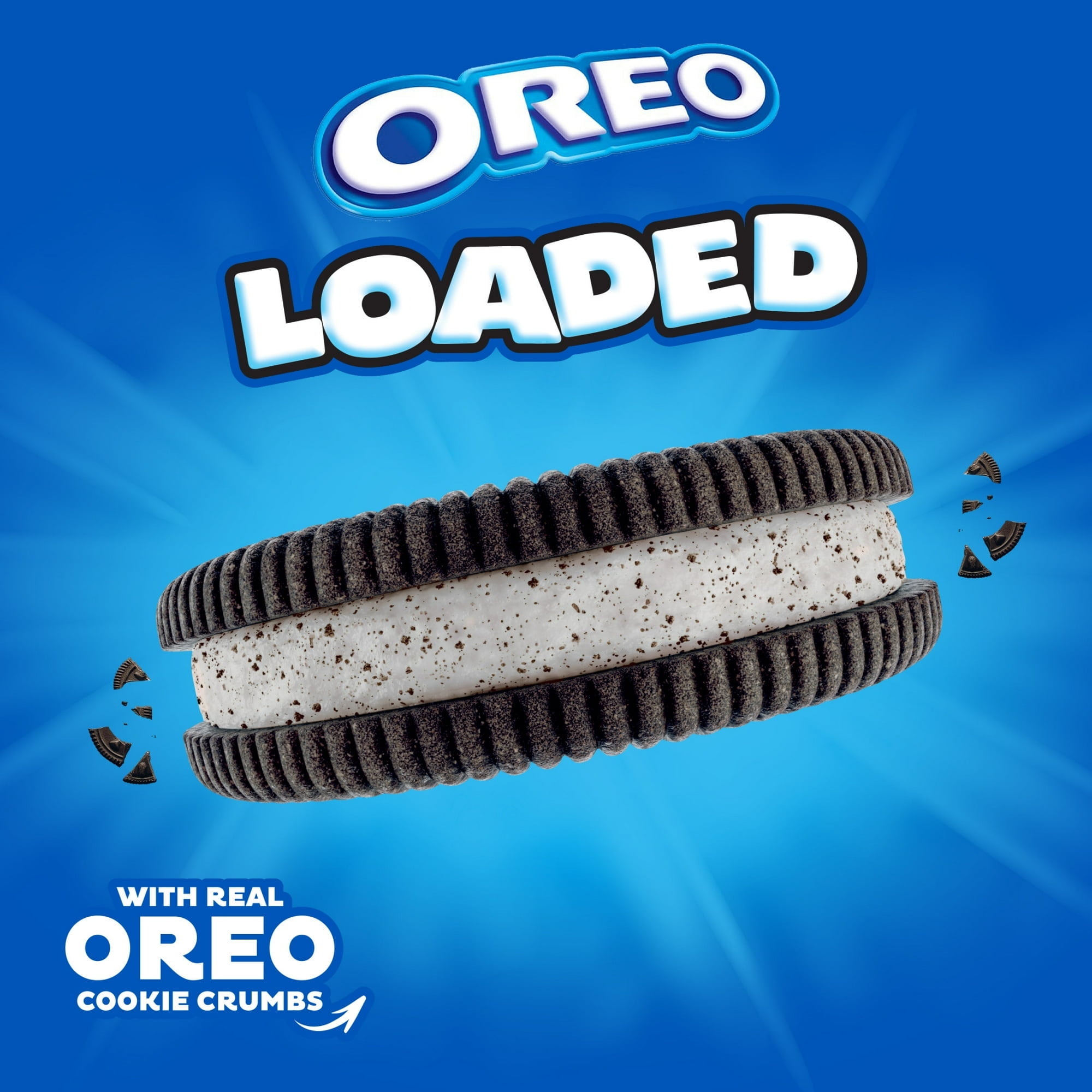 OREO Loaded Chocolate Sandwich Cookies, 13.37 oz - pack of 4