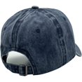thumbnail image 3 of Gorra de béisbol ajustable para mujer, estilo vintage, lavada, de perfil bajo, 3 of 5