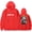 Red, variant on Terrifier Hoodie Halloween Merch For Men/Women Unisex Long Sleeve Sweatshirt Winter Fashion Pullover Hooded Streetwear