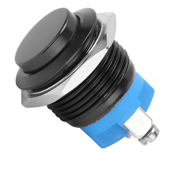 Interruptor de botón de reinicio automático, interruptor de botón de metal, interruptor de botón, interruptor de botón de cabeza alta, elaborado por expertos