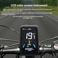 thumbnail image 2 of Electric Bike Intelligent Display X3 24V 36V 48V Colorful LCD Display 6pin SM Connection Plug, 2 of 8