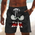 thumbnail image 2 of Vetsdori Beach Shorts for Men Dry Fit Summer Short Pants Swim Trunks,Pocket Casual Elastic Waist Breathable Mens Shorts,Size L, 2 of 6
