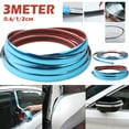 thumbnail image 3 of POINTERTECK Chrome Styling Moulding Trim Strip Auto Body Chrome Molding Strip  Waterproof Dust Proof CarDoor Protector Strip, 3 of 11