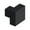 Black, variant on Deltana KS125U19 1-1/4" Modern Square Knob - Matte Black