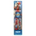 thumbnail image 1 of Oral-B Kid's Manual Toothbrush featuring Marvel's Spiderman, Soft Bristles, for Children and Toddlers 3+, 1 of 14