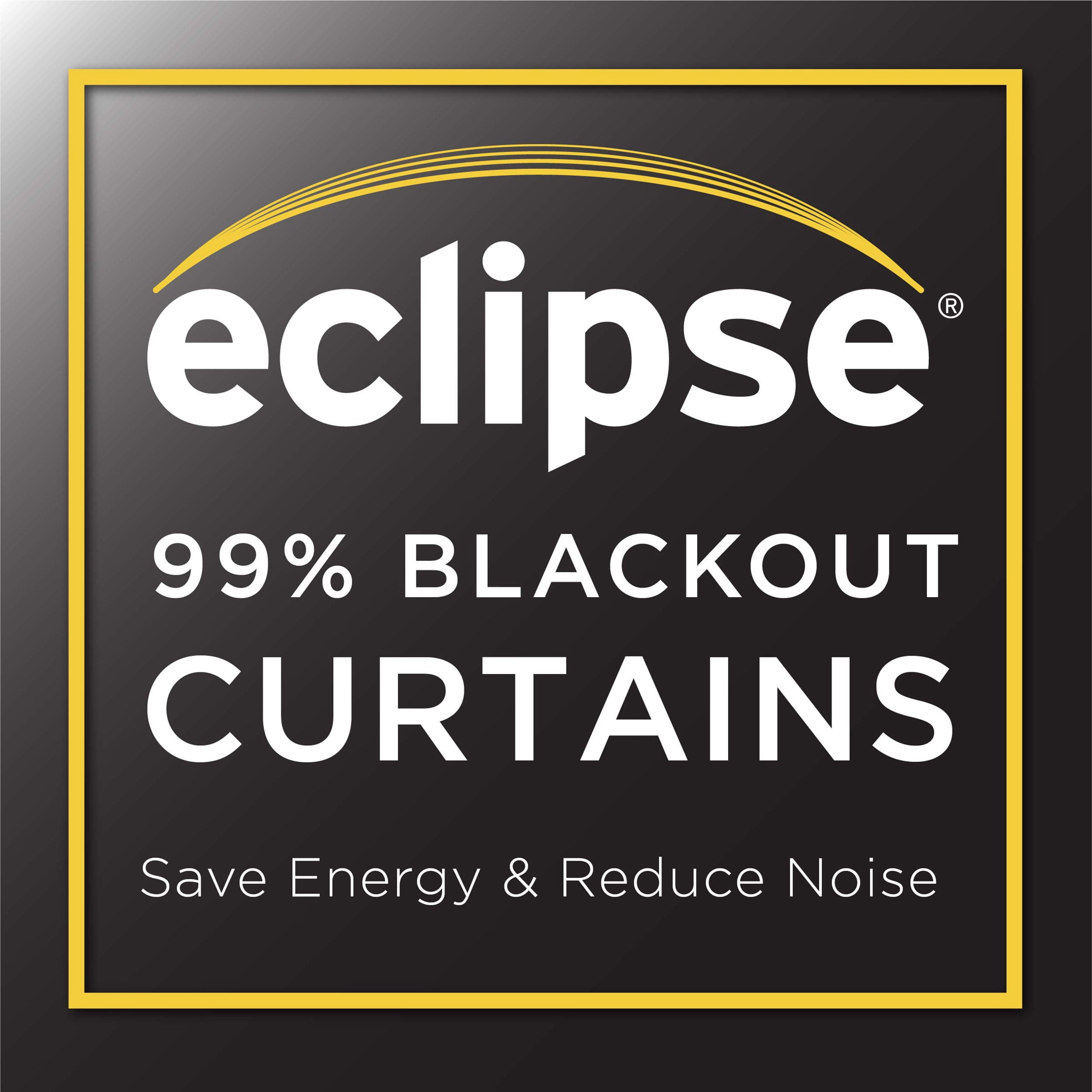 Eclipse Naya Geometric Thermaweave Blackout Rod Pocket 37 x 95 Curtain Panel in Grey