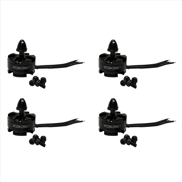 4X MT2204 2206 2300KV Motor Sin Escobillas CW CCW para Drones RC FPV QAV 180 210 250 A