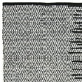 thumbnail image 2 of SAFAVIEH Vintage Leather Jarred Diamond Striped Area Rug, Light Grey/Black, 6' x 9', 2 of 3