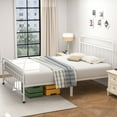 thumbnail image 7 of Mainstays Ardent Queen Metal Spindle Bed, White,Adult, 7 of 7