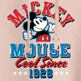 thumbnail image 3 of Disney - Mickey Mouse - Cool Since 1928 - Juniors Cropped Pullover Hoodie, 3 of 5