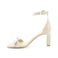 thumbnail image 2 of Marc Fisher Womens Dalli Leather Open Toe Casual Ankle Strap Sandals, 2 of 5