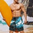 thumbnail image 2 of XYZCANDO Honduras Flag Matching Couple Beach Vacation Swimwear Tummy Control Bikini Men Swim Trunks Summer Beach Set His and Hers Beachwear Hawaiian Bathing Suits for Couples Plus Size Outfits, 2 of 6