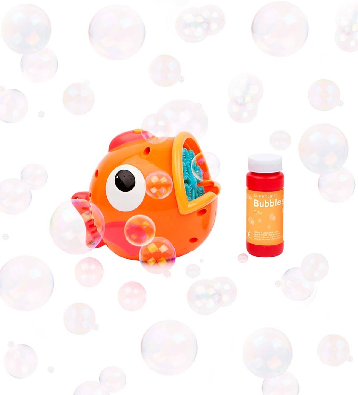 Fish Bubble Machine, 5" L x 4" W x 5" H