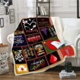 thumbnail image 2 of Nurse Gifts Nurse Throw Blanket RN Gifts for Black Nurses,Nurse Gifts for Women,School Nurse Gifts,Soft Fluffy Sherpa Warm Throw Blankets for Bed, Office and Couch (B,50"x 60"), 2 of 6