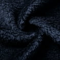 thumbnail image 7 of Lxkfashion Robes for Women Winter Plush Lengthened Shawl Bathrobe Home Clothes Long Sleeved Robe Coat Plush Long Spa Robe Blue, 7 of 7