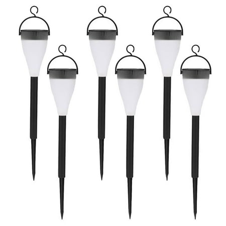 

6PcsSolarPathwayLightsSolarGardenLightsOutdoorSolarLandscapeLightsforLawn Patio Yard Walkway Deck DrivewayandGarden